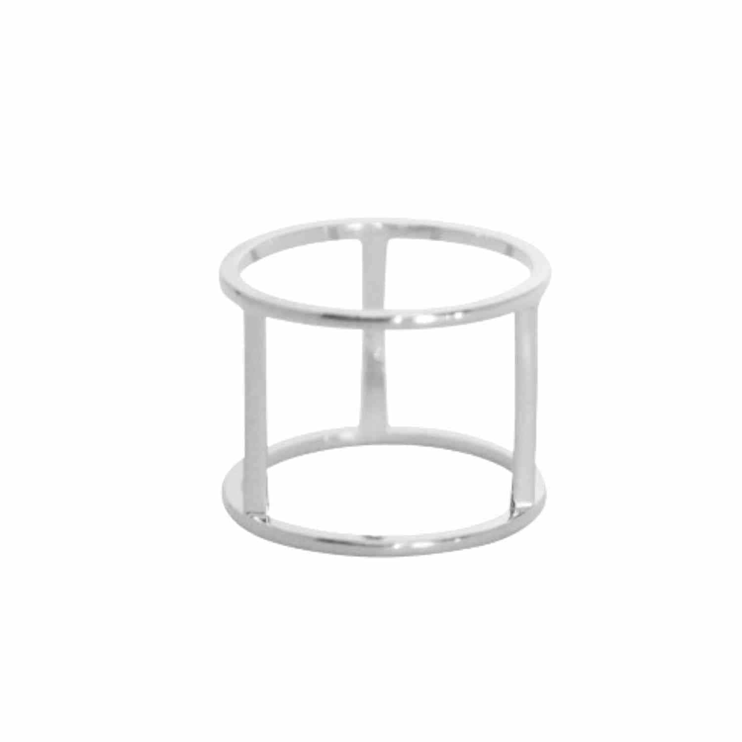 EVELYNE-M TRINITY | Cage - Ring - Silver