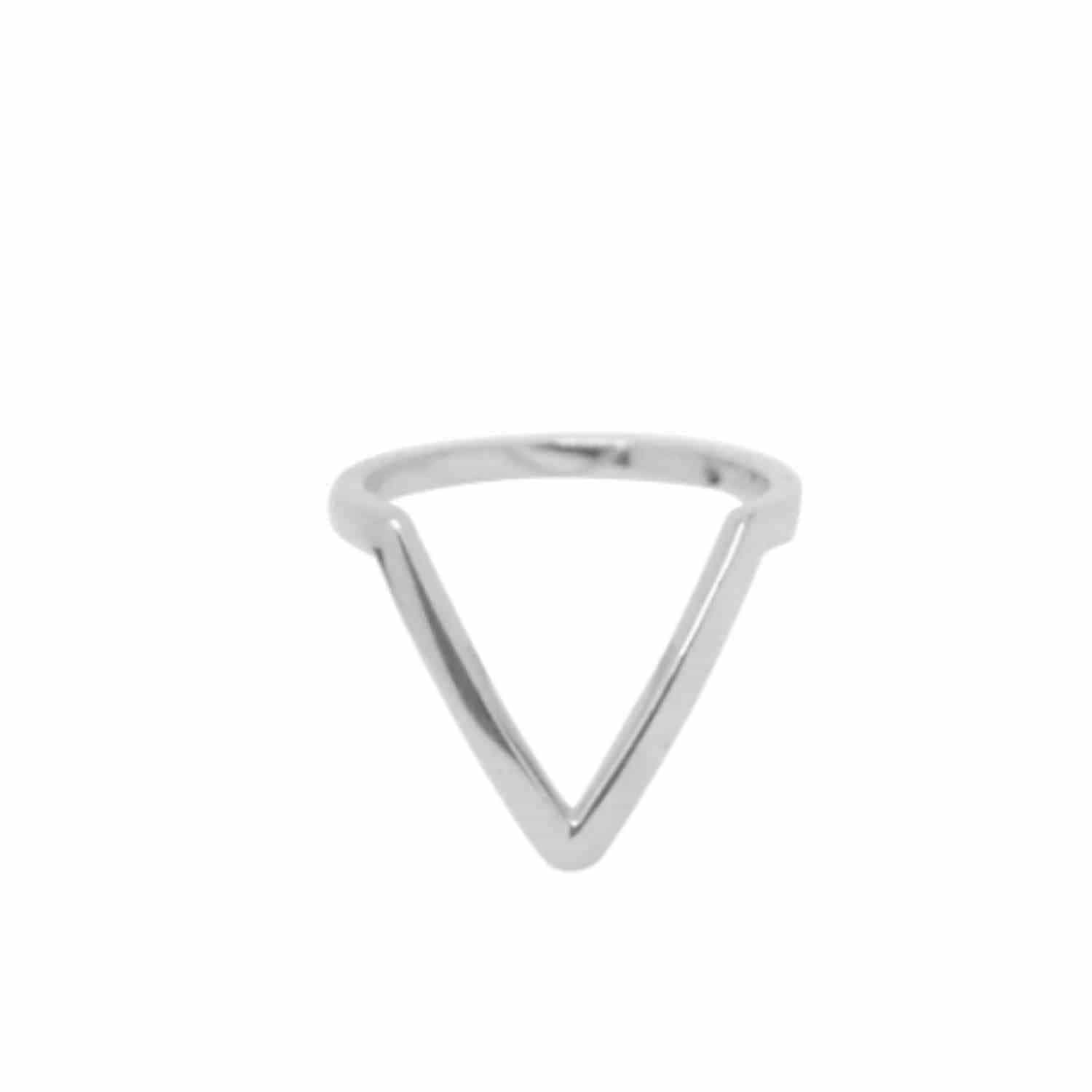 EVELYNE-M TRINITY | Classic V - Ring - Silver