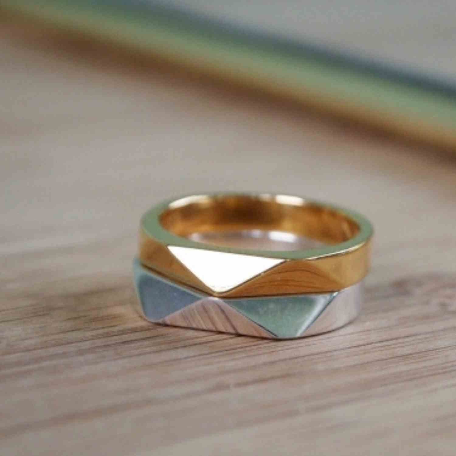 EVELYNE-M TRINITY | Origami - Ring - Silver