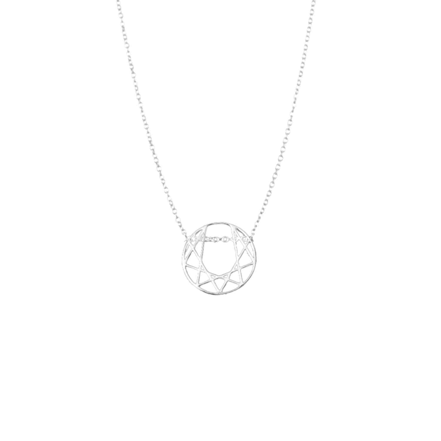EVELYNE-M TRINITY | Planet - Necklace - Silver