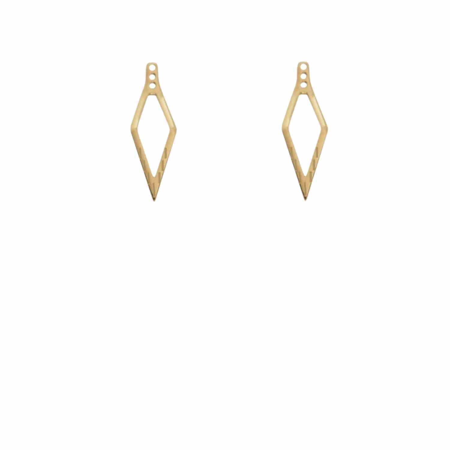 EVELYNE-M TRINITY | Sawblade - EarJacket - Gold