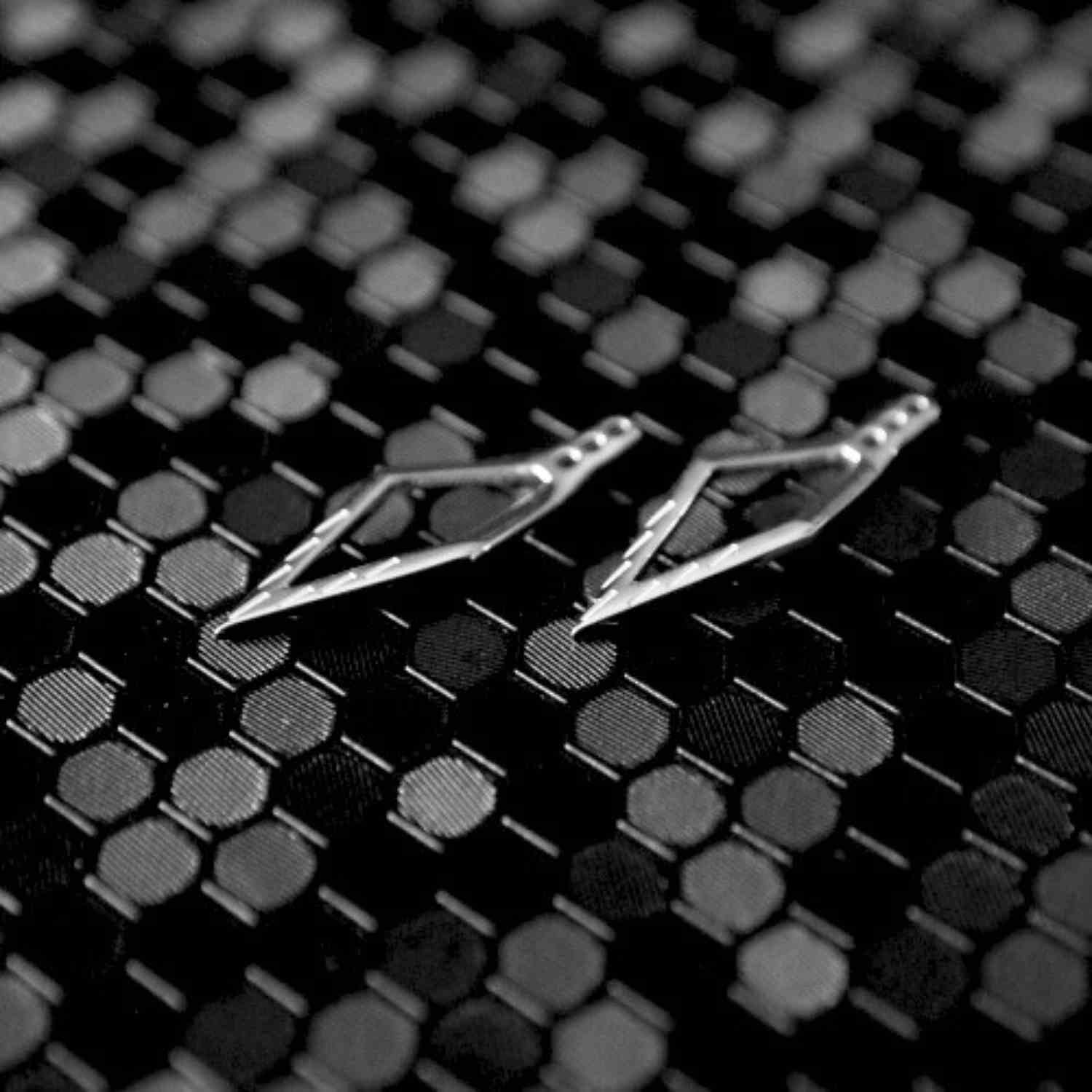 EVELYNE-M TRINITY | Sawblade - EarJacket - Silver