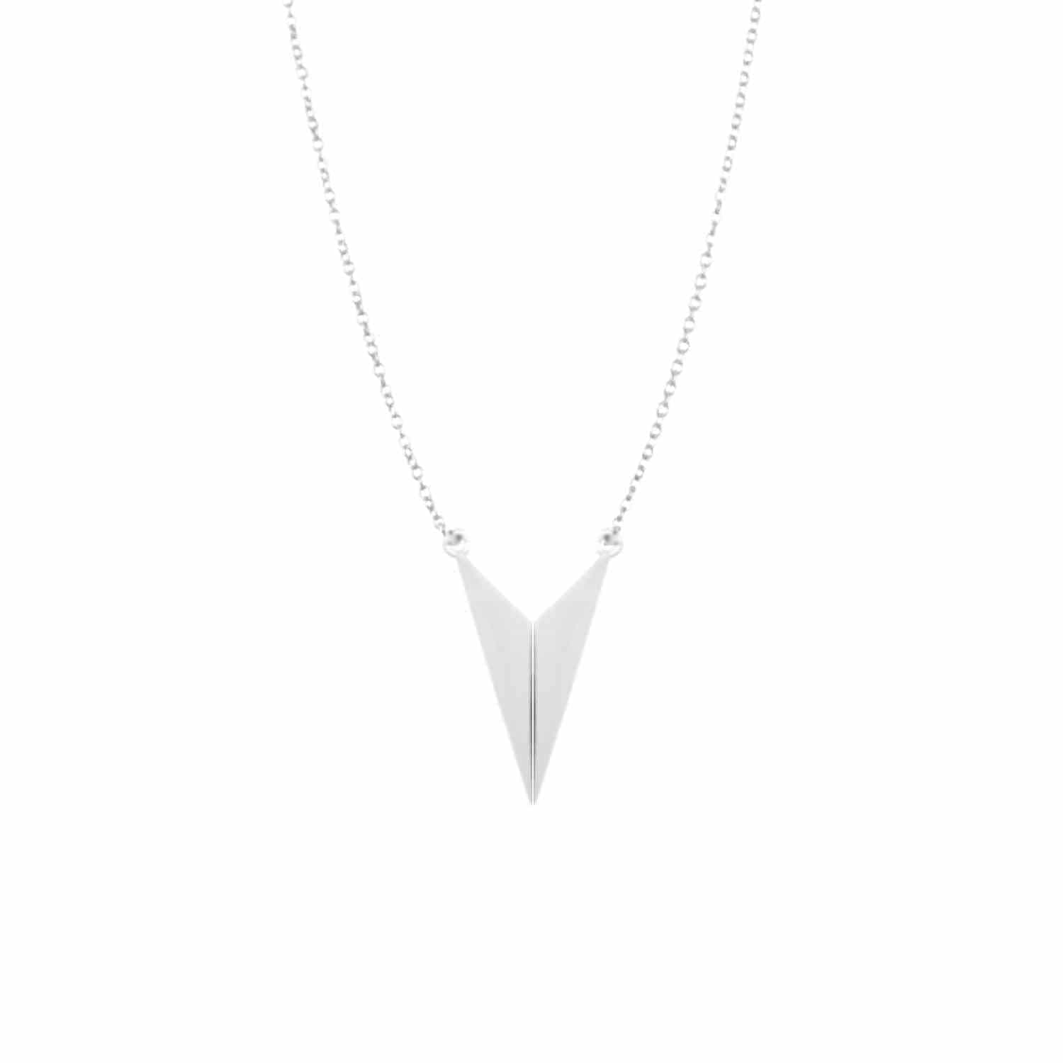 EVELYNE-M TRINITY | Shuttle - Necklace - Silver