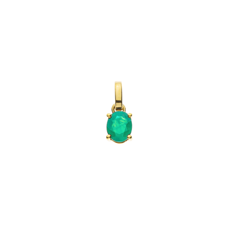 EVELYNE-M ANIMORUM | Emerald Noblesse - Pendant - 18 Karat Gold