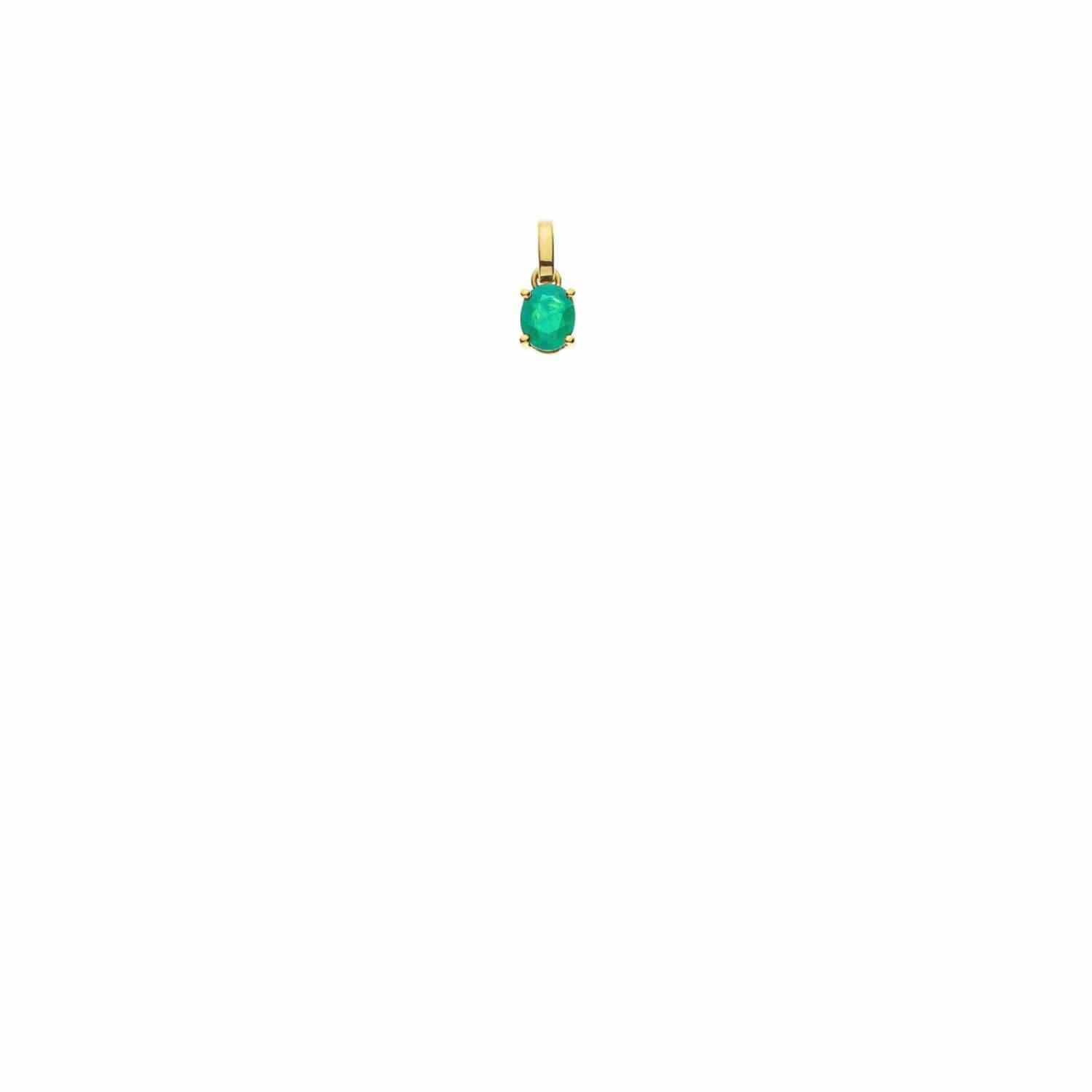 EVELYNE-M ANIMORUM | Emerald Noblesse - Pendant - 18 Karat Gold