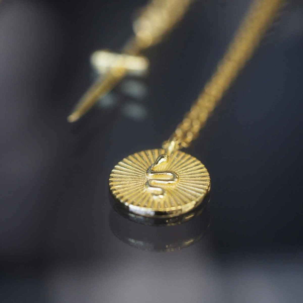 EVELYNE-M 45cm ANIMORUM | Serpent - Necklace - Gold