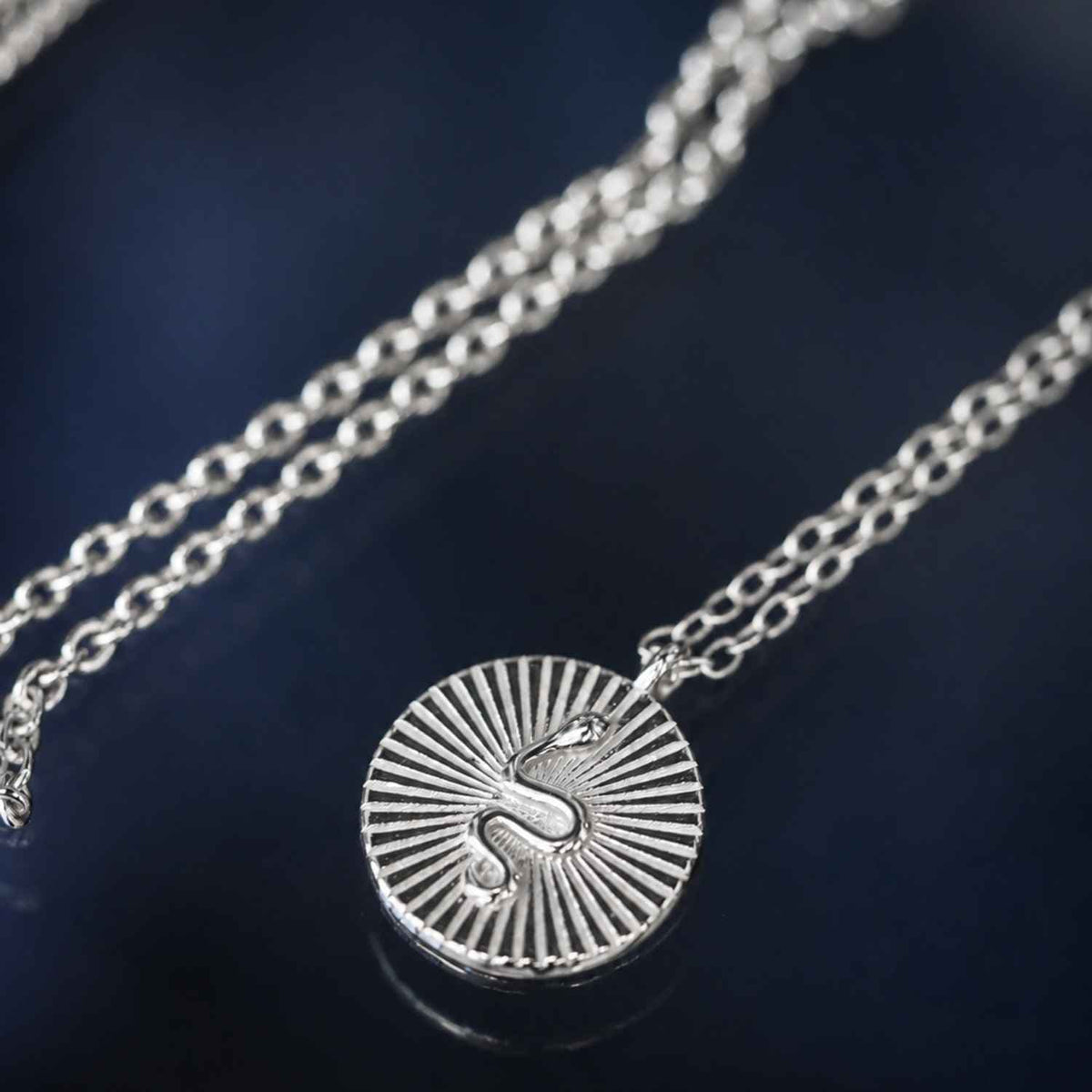 EVELYNE-M 45cm ANIMORUM | Serpent - Necklace - Silver