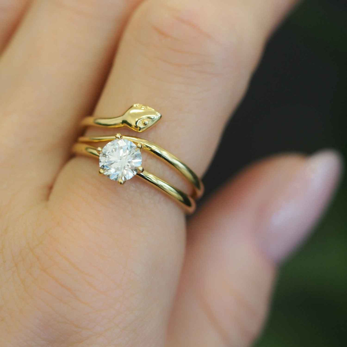EVELYNE-M ANIMORUM | Serpent - Ring - 18 Karat Gold