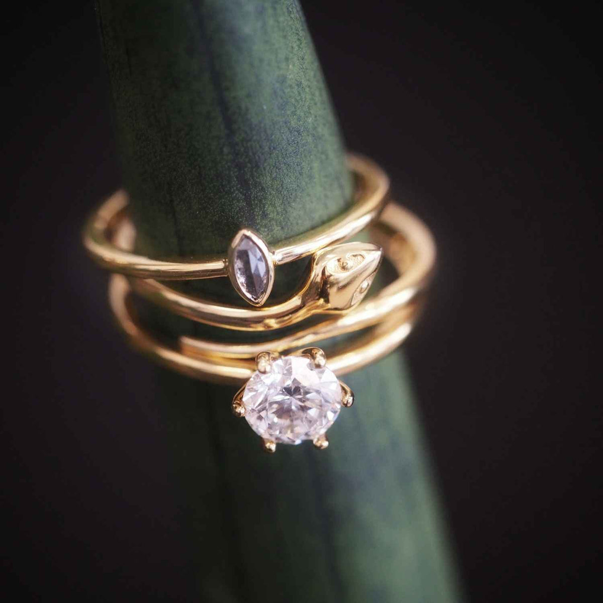 EVELYNE-M ANIMORUM | Serpent - Ring - 18 Karat Gold
