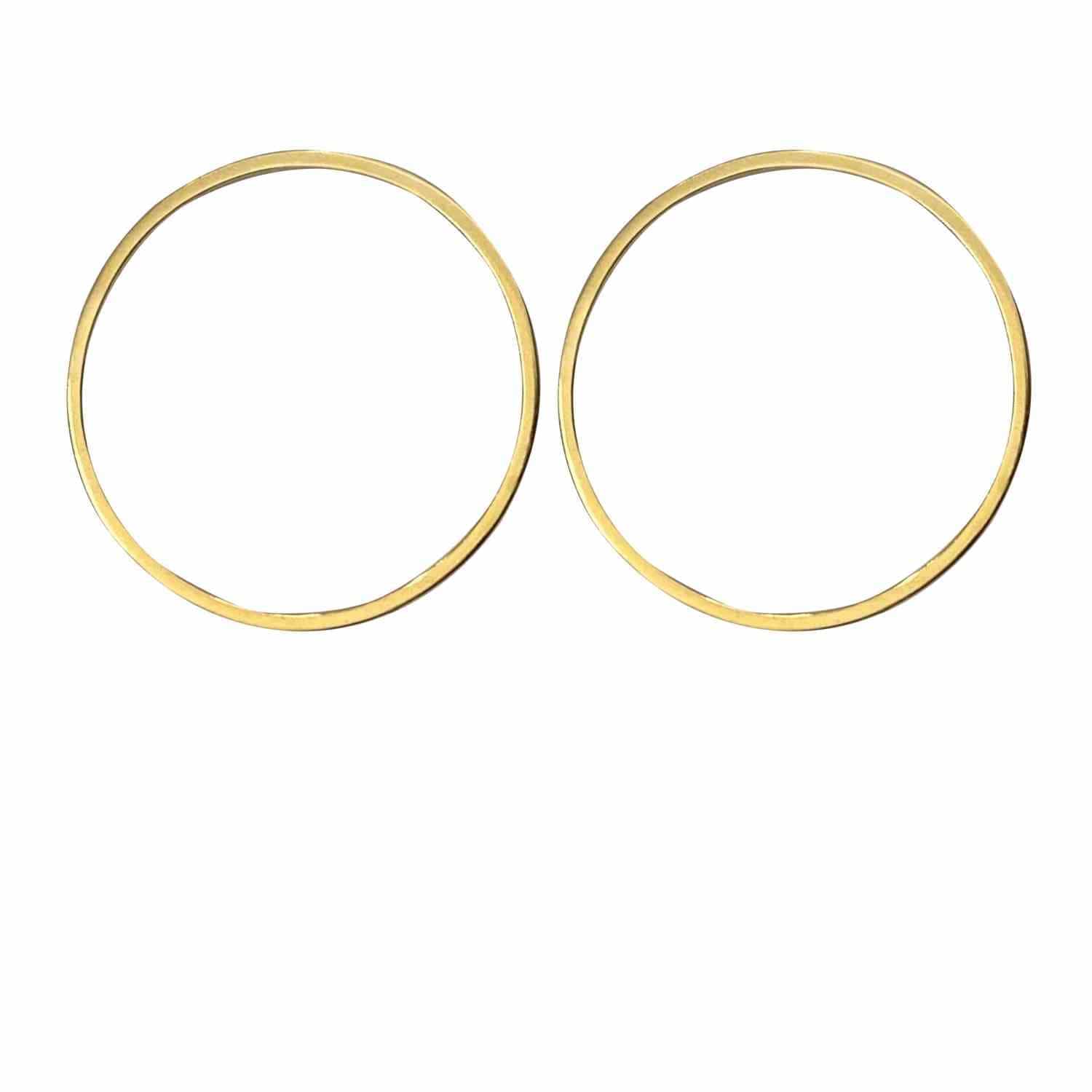 EVELYNE-M ATMOS | Polar Makro - Stud Earring - Gold