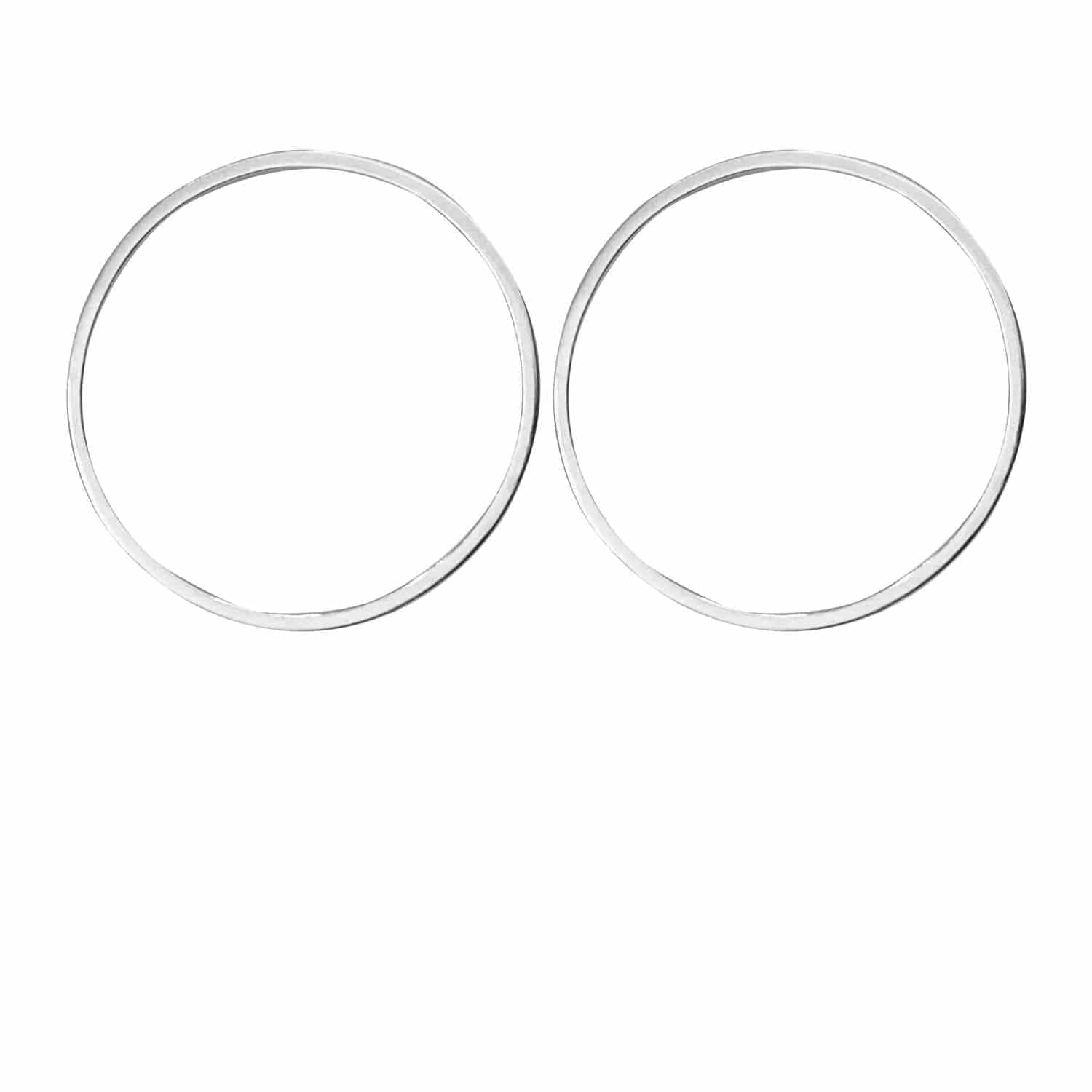 EVELYNE-M ATMOS | Polar Makro - Stud Earring - Silver