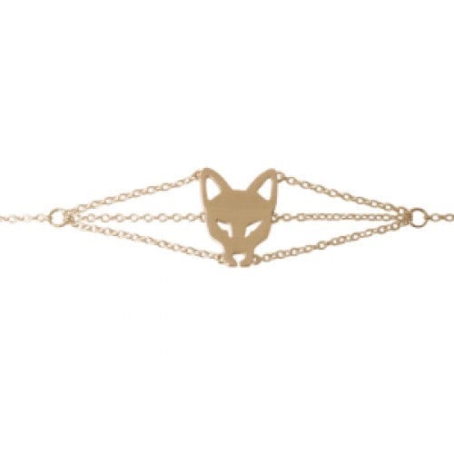 EVELYNE-M 14.5-17.5cm CITYFOX | Head - Bracelet - Gold