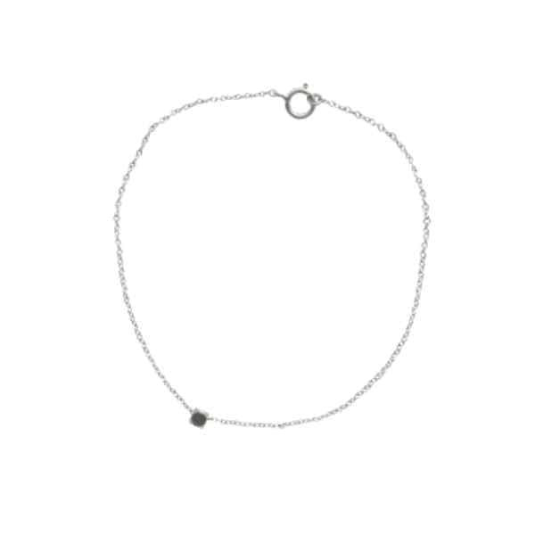 EVELYNE-M CLEOMETRA | Hexagon Square - Bracelet - Silver