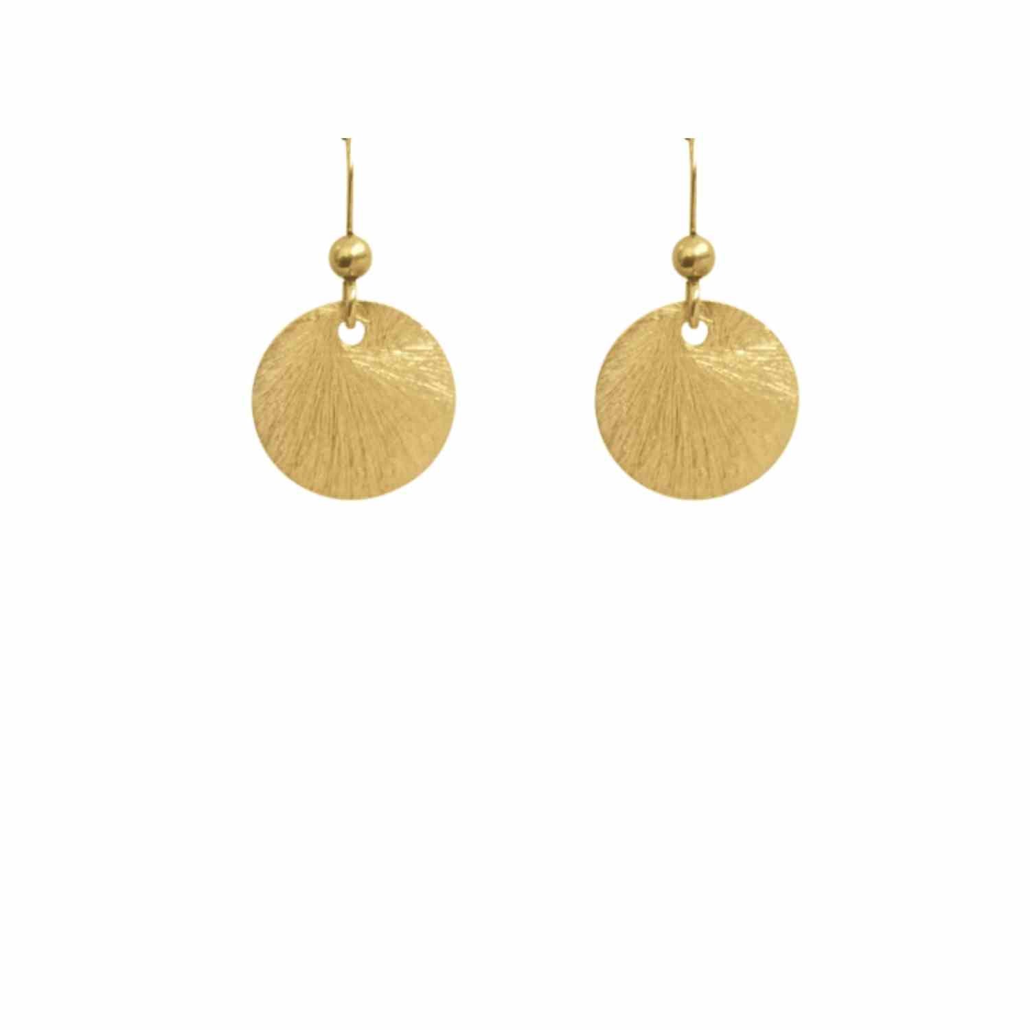 EVELYNE-M COSMIC SPOT | Sunbeam Large - Earring - Gold