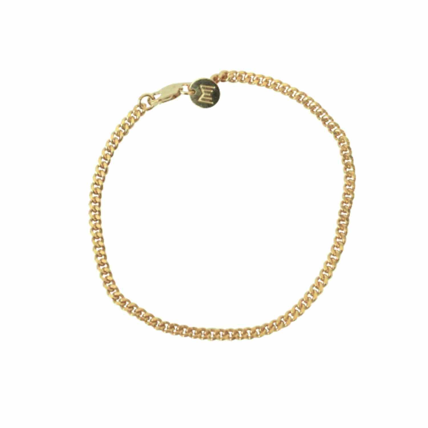 EVELYNE-M CURB | Classic - Bracelet - Gold