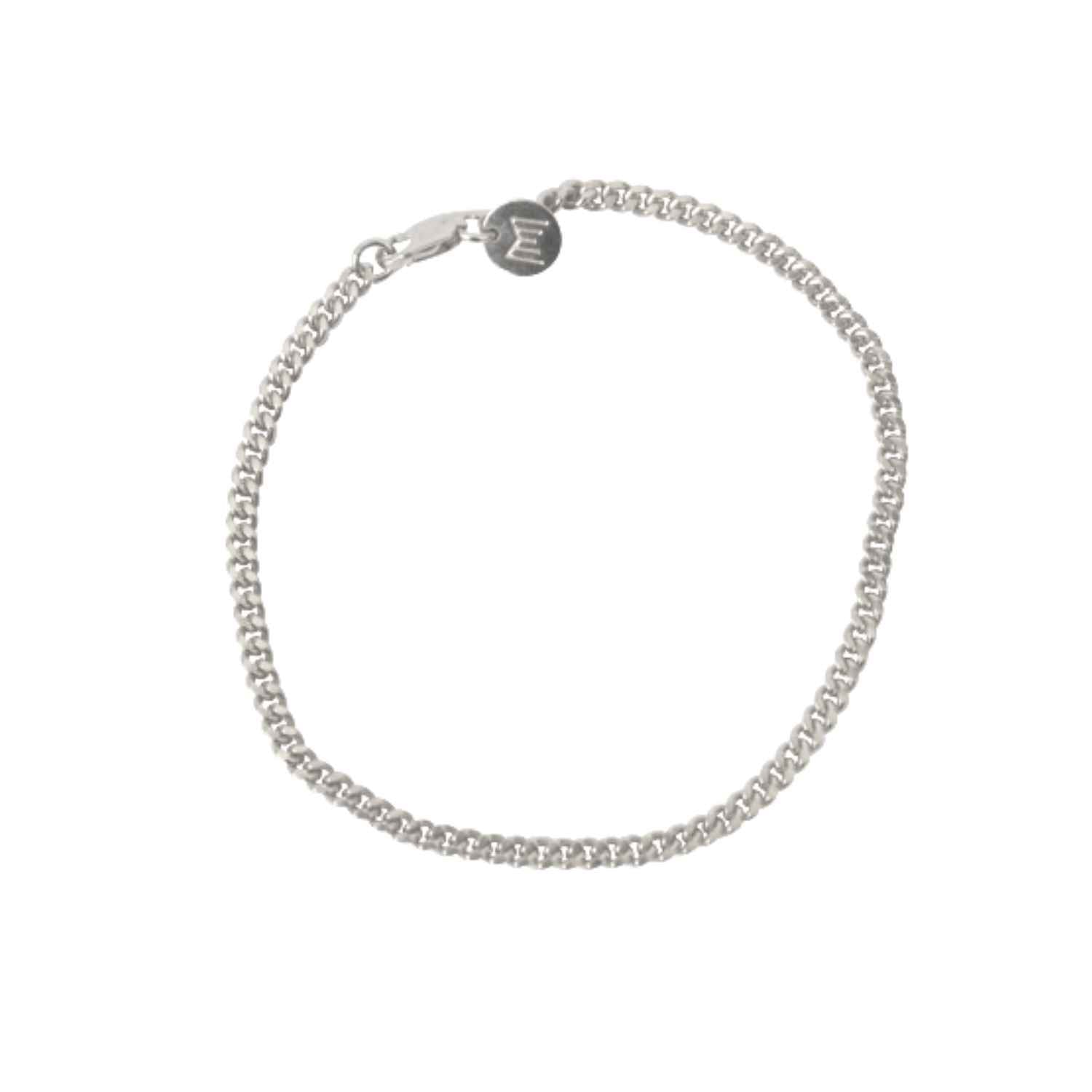 EVELYNE-M CURB | Classic - Bracelet - Silver