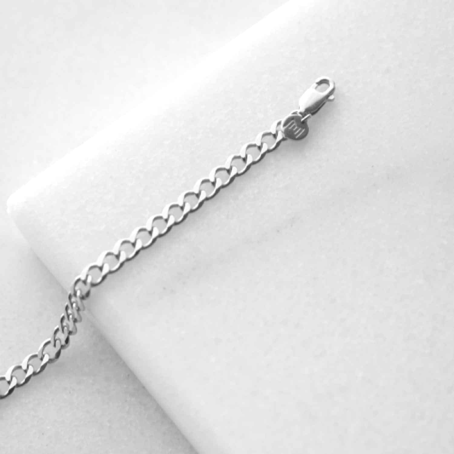 EVELYNE-M CURB | Fellow - Bracelet - Silver