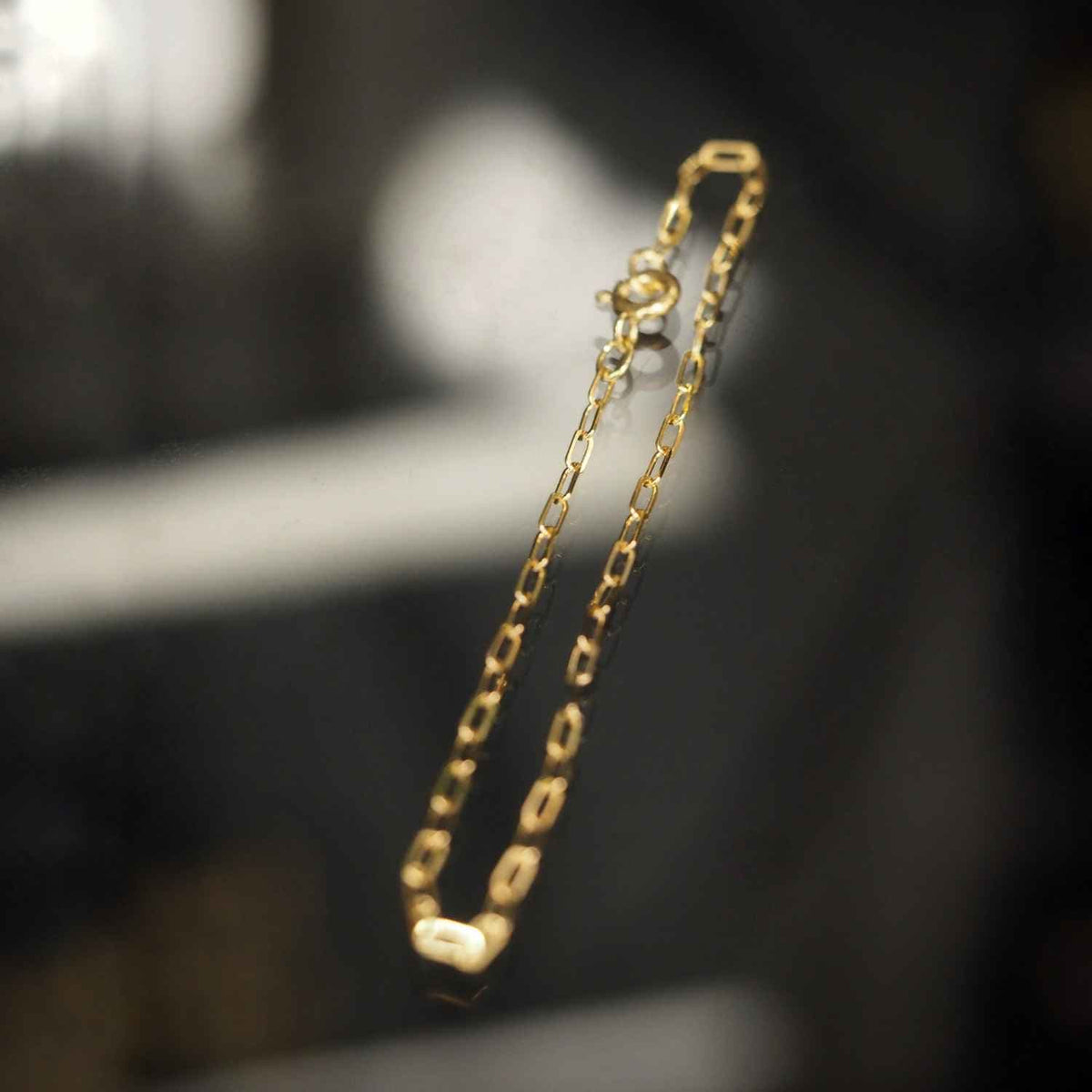 EVELYNE-M ELONGATED | Paperclip Classic Fine - Bracelet - 18 Karat Gold