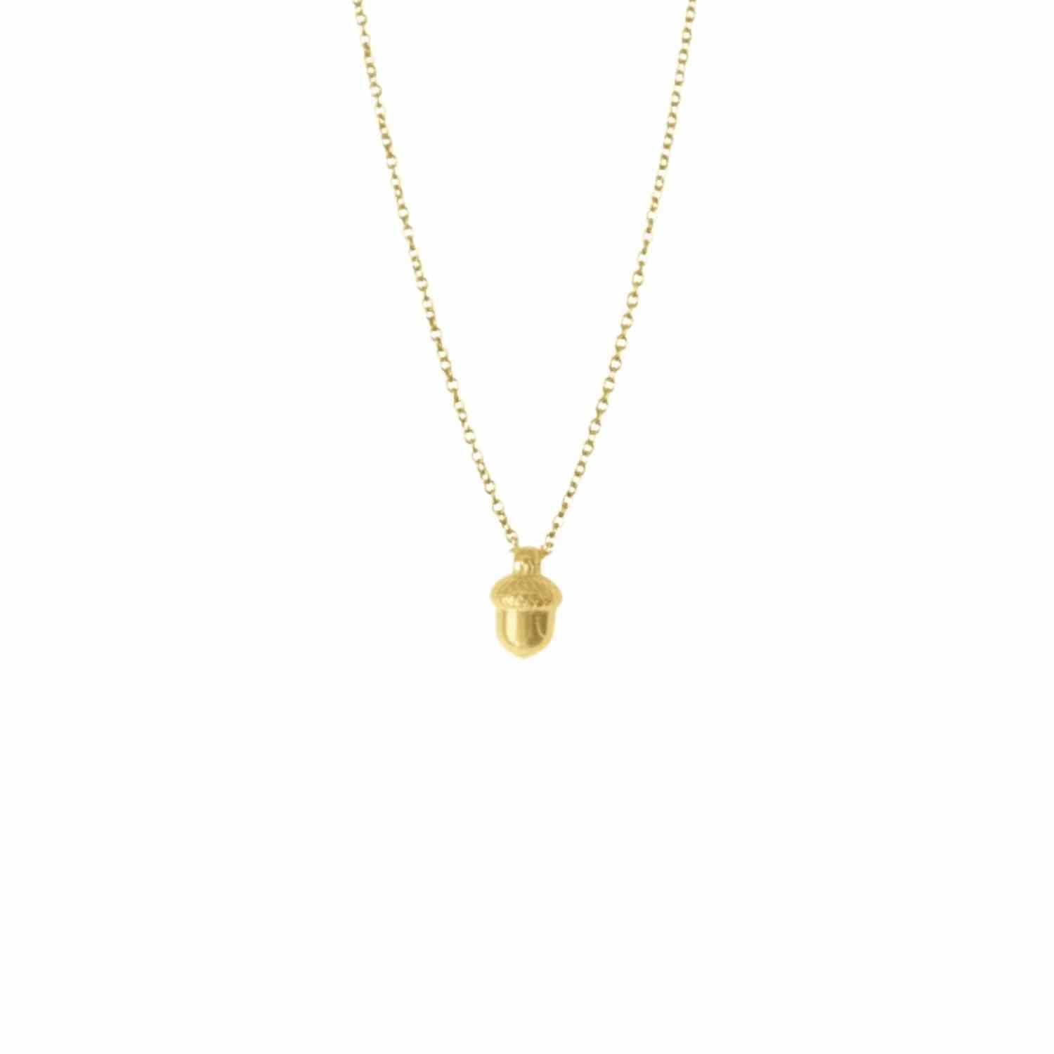 EVELYNE-M GARDEN EDEN | Acorn - Necklace - Gold