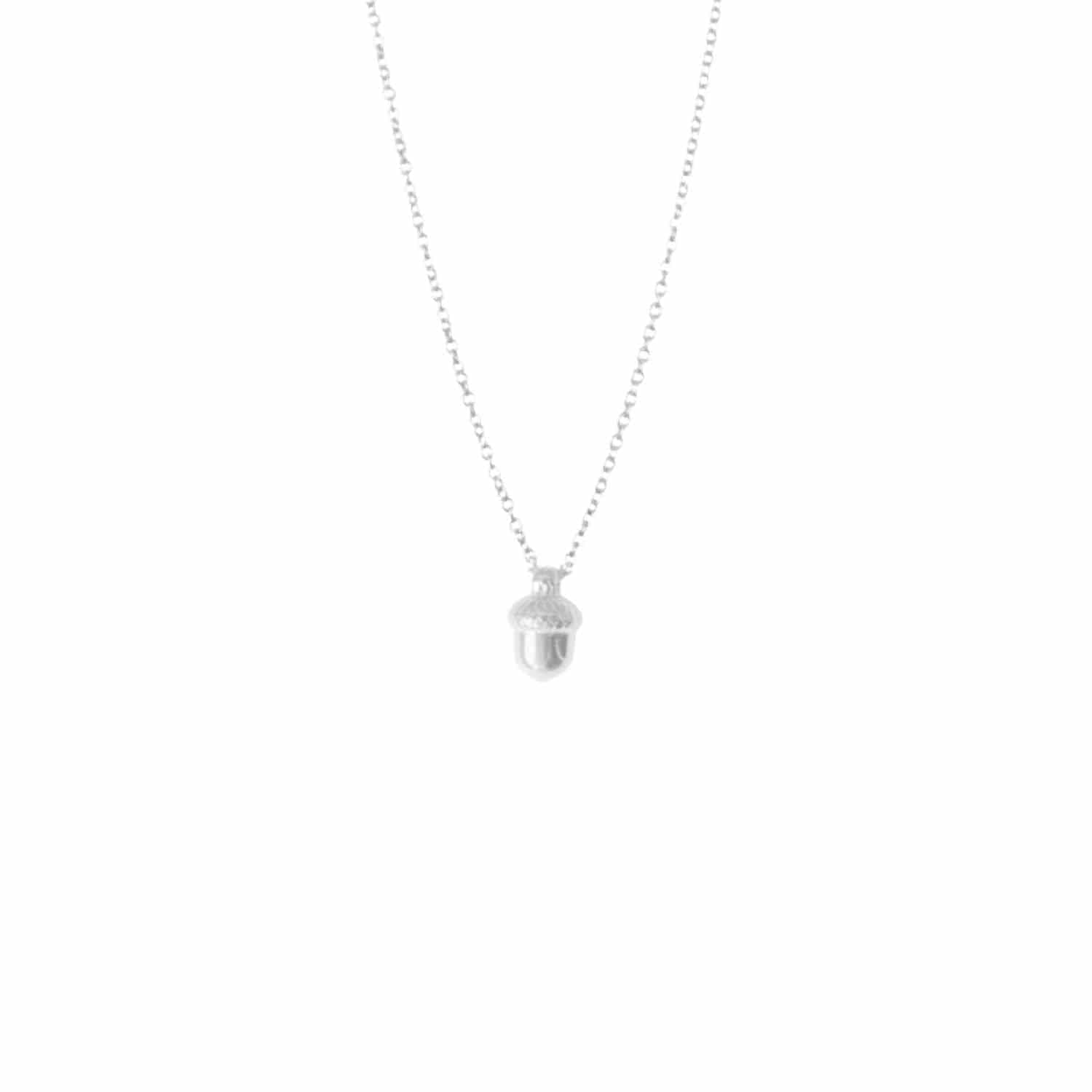 EVELYNE-M GARDEN EDEN | Acorn - Necklace - Silver