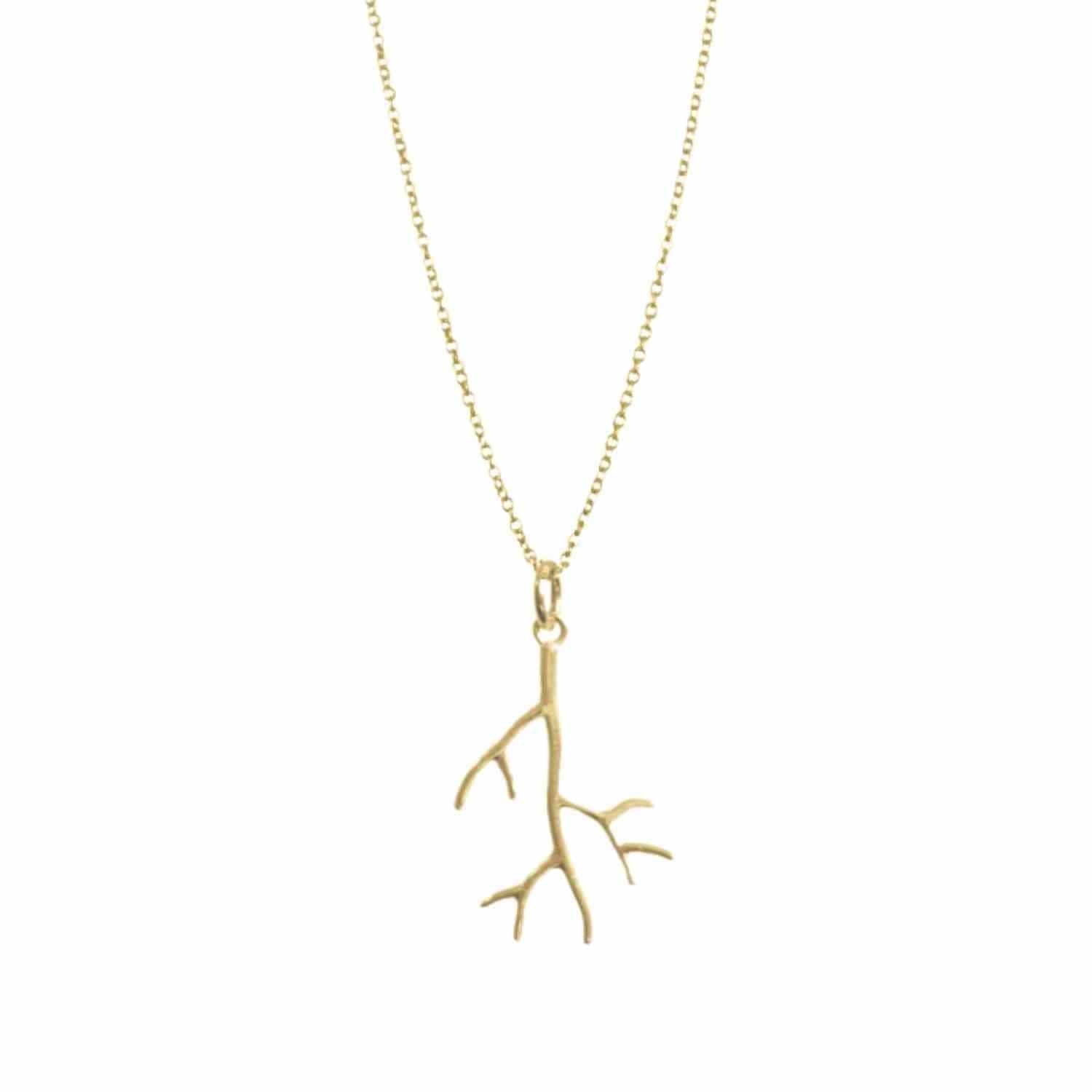 EVELYNE-M GARDEN EDEN | Branch - Necklace - Gold