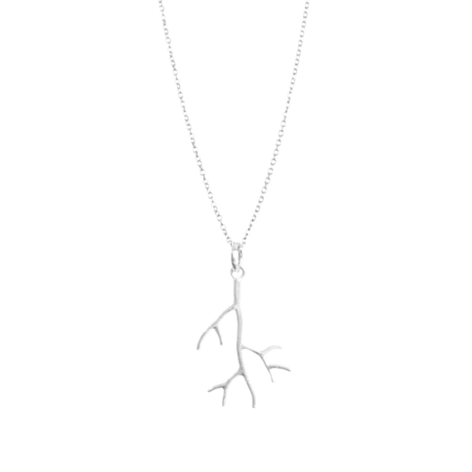 EVELYNE-M GARDEN EDEN | Branch - Necklace - Silver