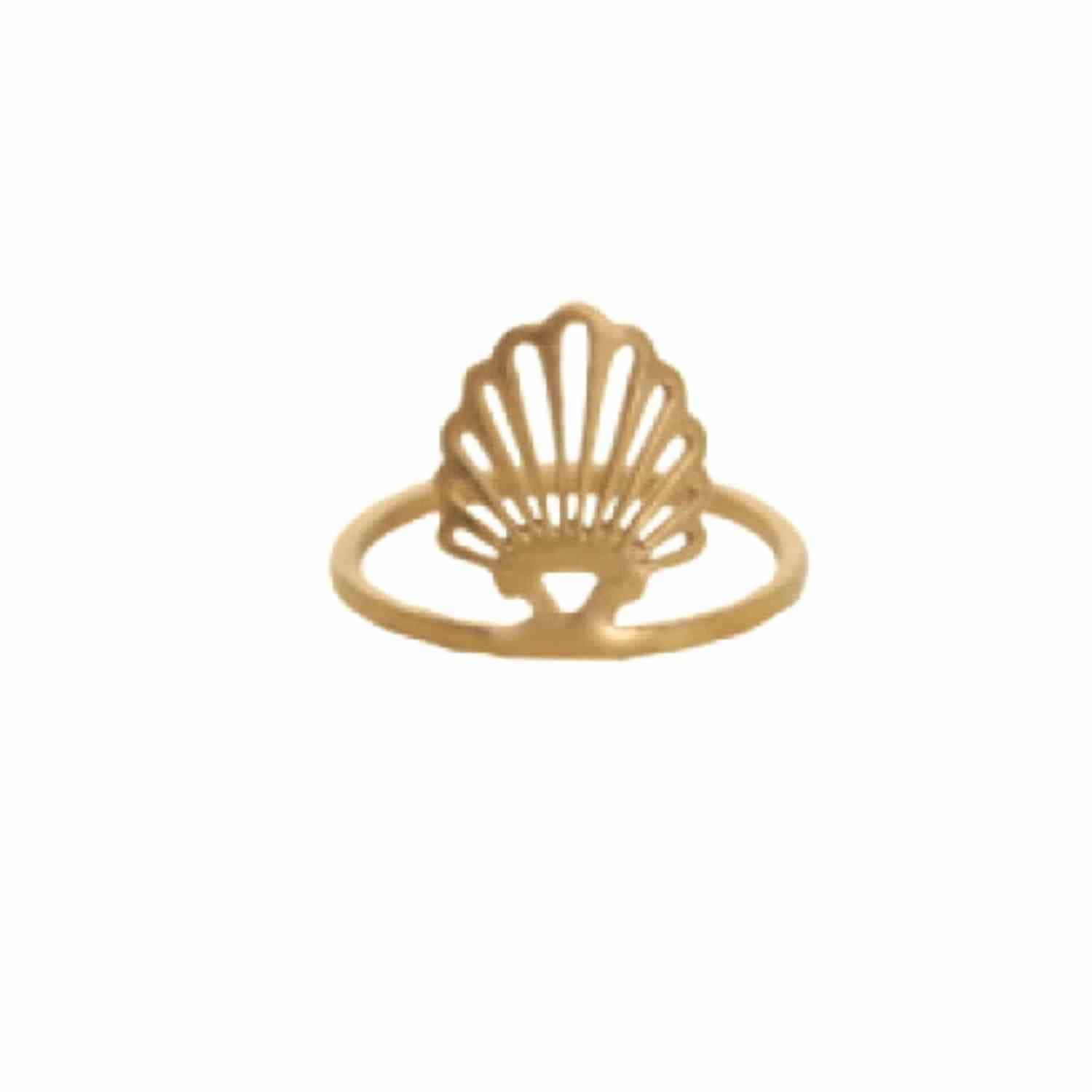 EVELYNE-M HUMMINGBIRD SHELL | Classic - Ring - Gold