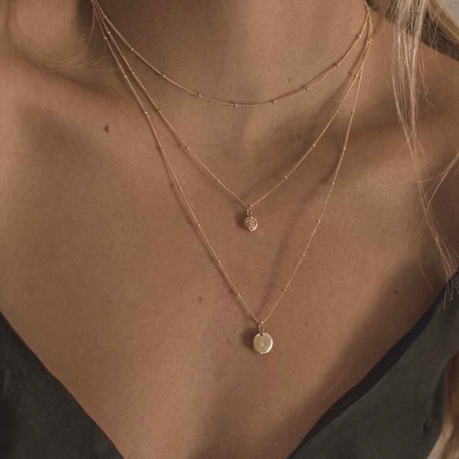 EVELYNE-M LUNAMOTION | Meteoroids Orbit - Collier - Gold