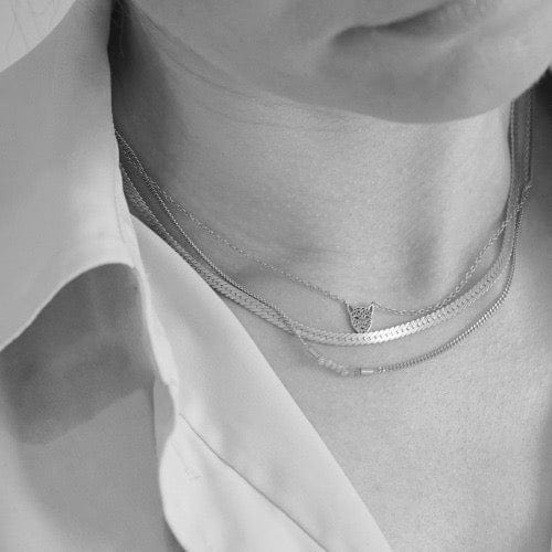 EVELYNE-M METROPOLIS | Construct - Collier - Silver