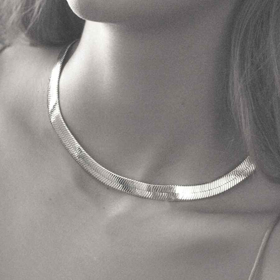 EVELYNE-M 45cm METROPOLIS | Construct Ultimate (90) - Collier - Silver