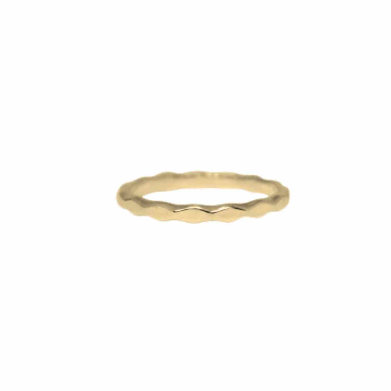 EVELYNE-M OPALIA | Rhombus Pattern - Ring - Gold