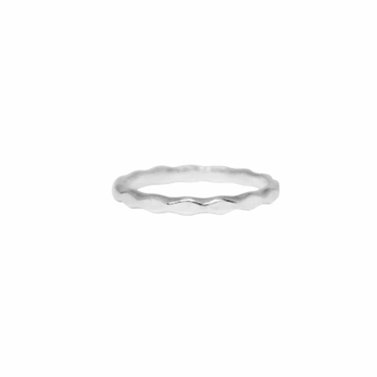 EVELYNE-M OPALIA | Rhombus Pattern - Ring - Silver