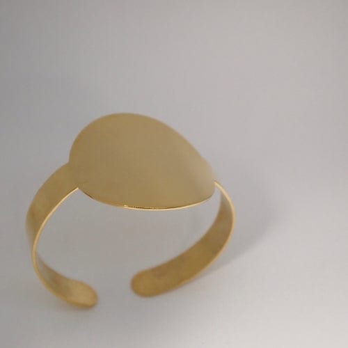 EVELYNE-M ONE SIZE PAILLETTE | Big - Bangle - Gold