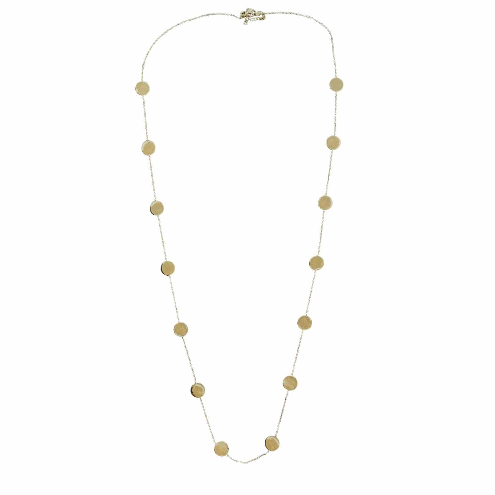 EVELYNE-M 75-80cm PAILLETTE | Dancing - Collier - Gold