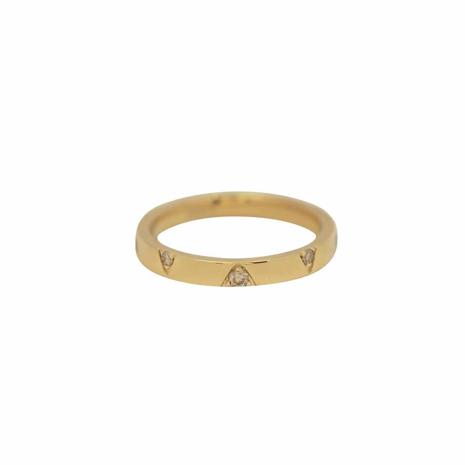 EVELYNE-M SMILODON | Tigress Diamond Champagner - Ring - 18 Karat Gold