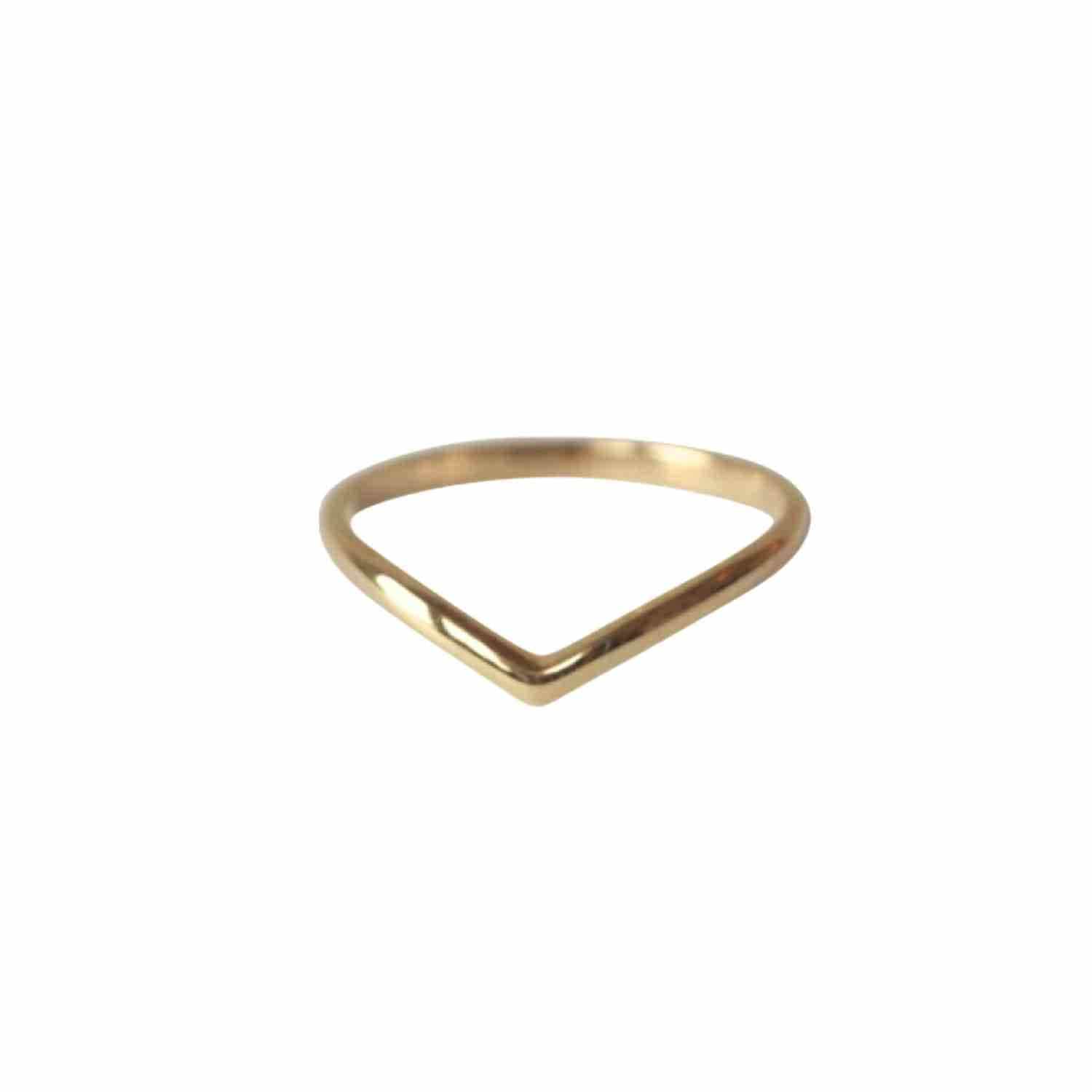 EVELYNE-M SOLITAIRE | Classic fine - Ring - 18 Karat Gold