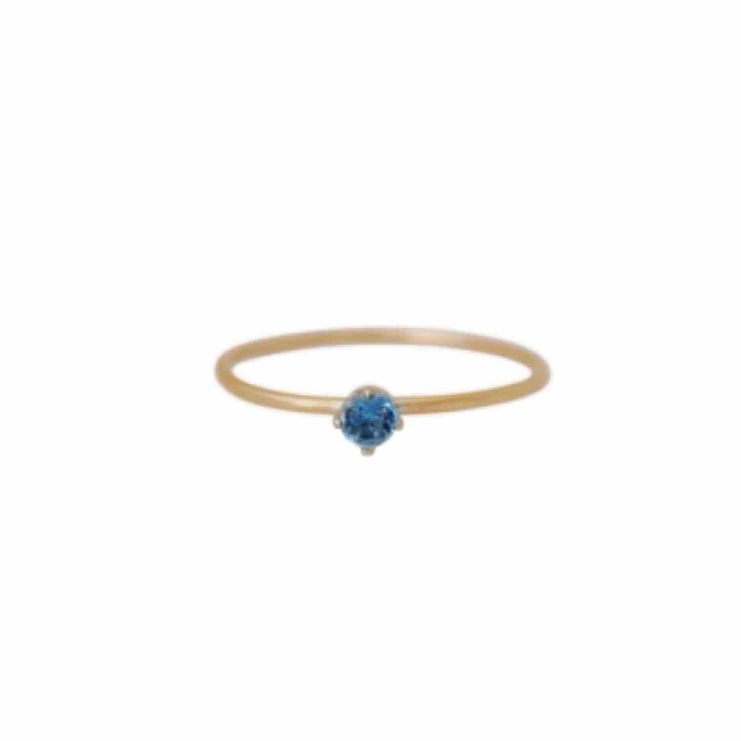 EVELYNE-M SOLITAIRE | Tanzanite (S) - Ring - Gold