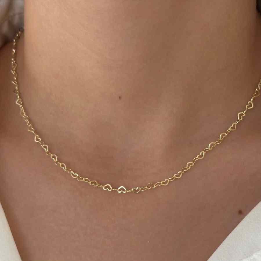 EVELYNE-M SOPHIE | Love Endless Fine - Collier - Gold