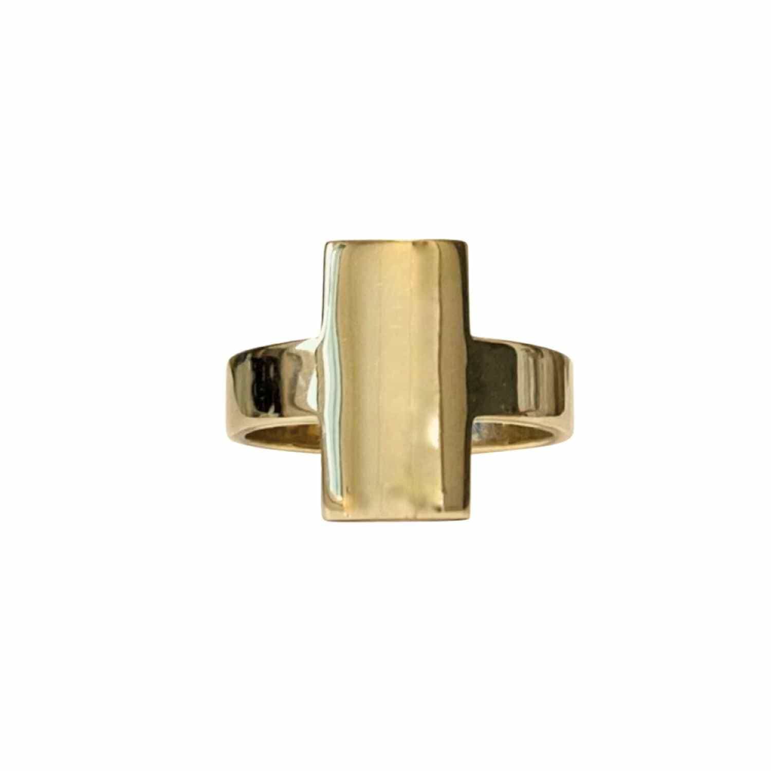 EVELYNE-M 52 STRIPES&JOIST | Allied - Ring - Gold