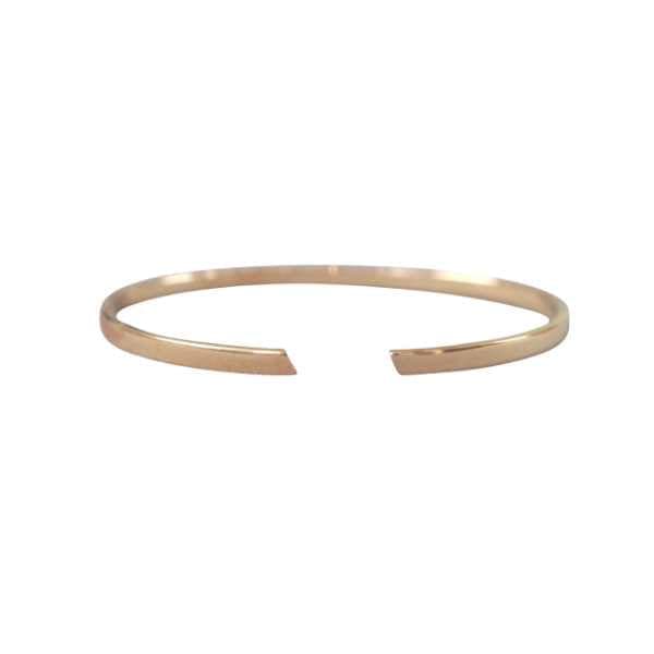 EVELYNE-M ONE SIZE STRIPES&JOIST | Bar - Bangle - Gold