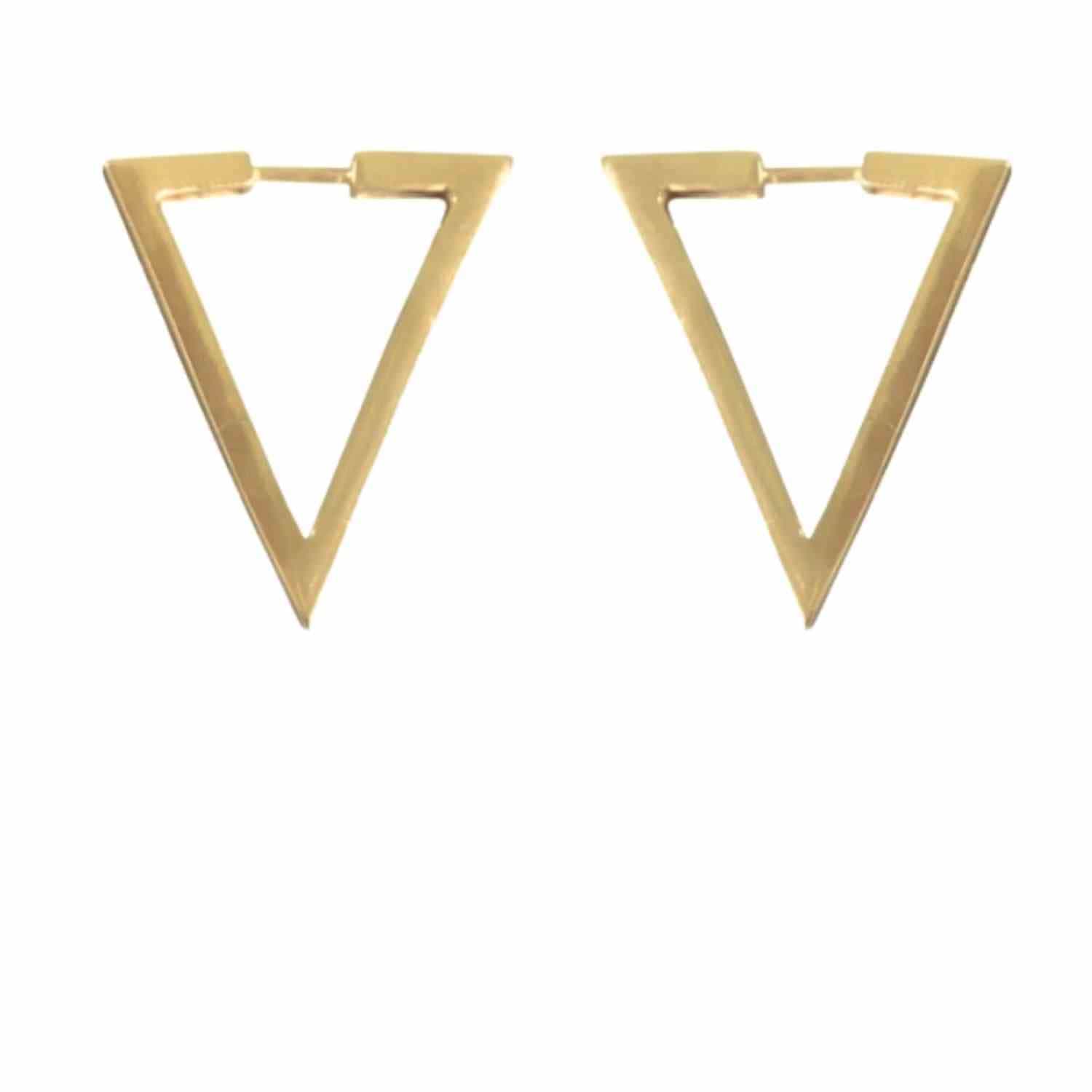 EVELYNE-M SUSPIRIUM | 30 - Triangle Creole - Gold