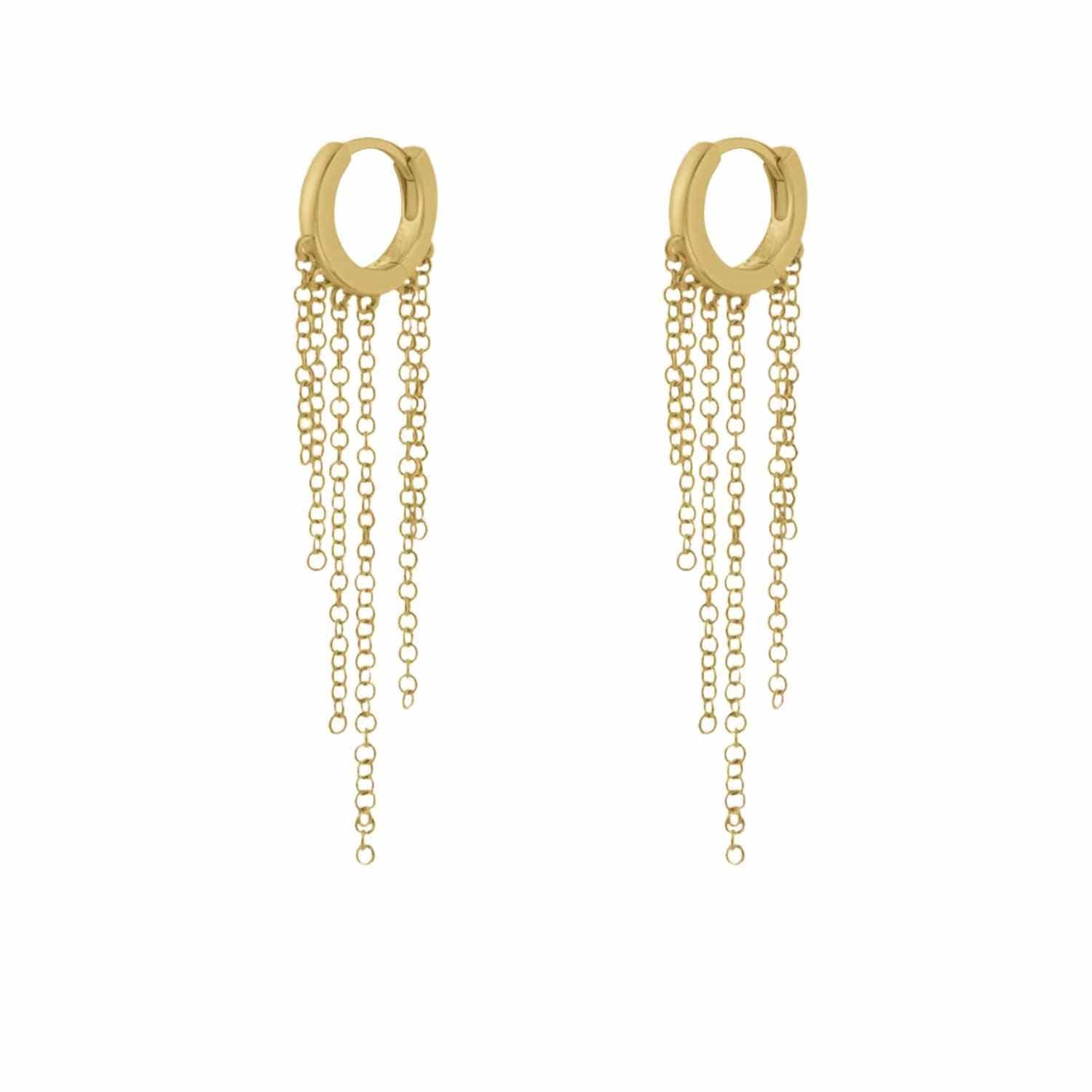 EVELYNE-M TRINITY | Rain - Huggie Creole - Gold